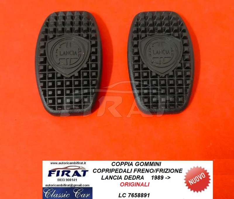 COPRIPEDALI LANCIA DEDRA 89-> (7658891)